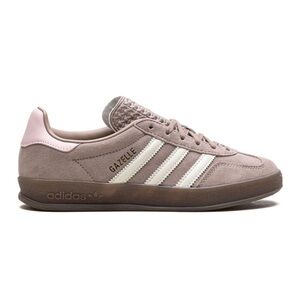 adidas Originals Gazelle Pink and Brown Athletic Shoes